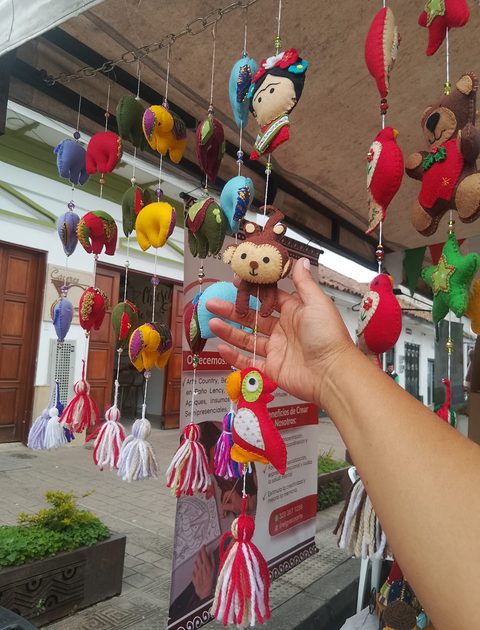 Artesanía local de la Sabana de Bogotá